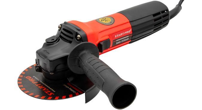 Углошліфувальна машина START PRO SAG-1170 VP, Черный