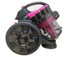 Пылесос без мешка GRANT GT-1605 (контейнерный пылесос) 3000 Вт + универсальная щетка  розовый