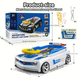 Детский симулятор вождения / Игровой гоночный симулятор Adventure Racing Car 6608E Голубой