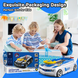 Детский симулятор вождения / Игровой гоночный симулятор Adventure Racing Car 6608E Голубой