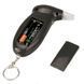 Персональный алкотестер Digital Breath Alcohol Tester с мундштуками, Черный