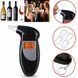 Персональный алкотестер Digital Breath Alcohol Tester с мундштуками, Черный