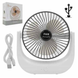 Портативний вентилятор настільний міні ручний Portable Fan AND LY-853