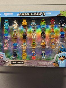Набор минифигурок Minecraft 24 шт с оружием &ndash; подарок для фанатов игры Майнкрафт