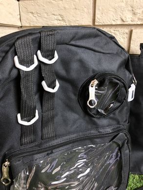 Школьный рюкзак 4 в1 для подростков/Портфель в школу для подростков Голубой