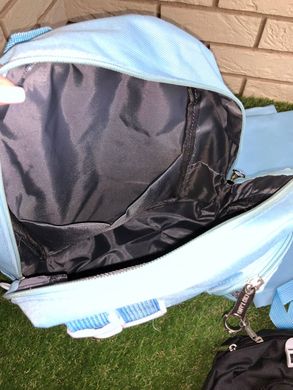 Шкільний рюкзак 4в1 для підлітків/Портфель до школи для підлітків Блакитний