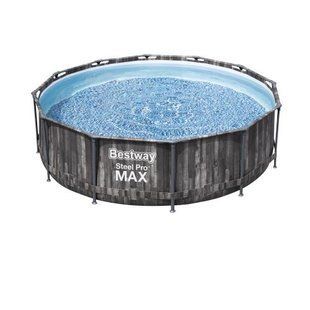 Басейн круглий Bestway 5614X (366х100 см) з фільтр-насосом та сходами