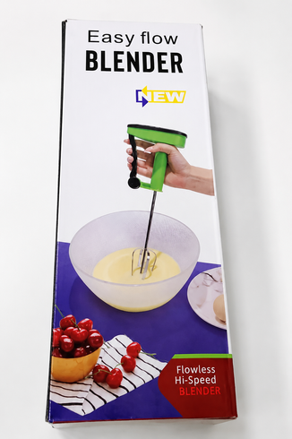Ручной миксер Easy Flow Blender / Полуавтоматический механический венчик для сбивания портативный беспроводной