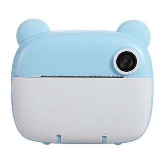 Детская цифровая фотокамера мгновенной печати с термопринтером M&A-2000 голубой