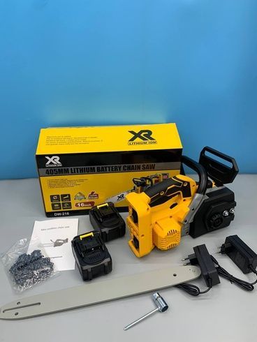 Ланцюгова акумуляторна пила DW 216 1600Вт 21V Li-Ion