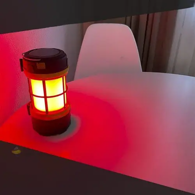 Фонарь лампа подвесной кемпинг Camping Lantern F-910-B аккумуляторный, Жёлтый