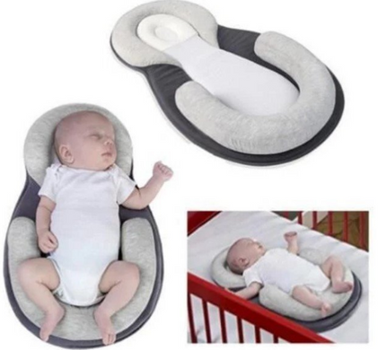 Дитяча подушка baby sleep positioner Подушка для немовлят Подушка-позиціонер для новонароджених