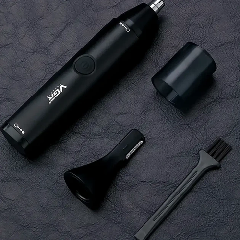 Триммер VGR V613 универсальный 2 в 1 для носа ушей и окантовка с USB зарядкой влагозащитой