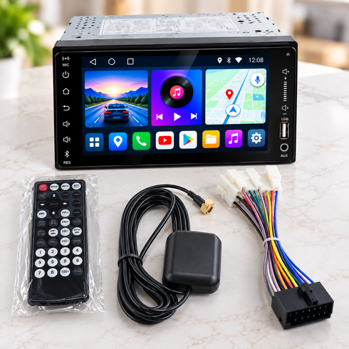 Магнитола MP4 PI-607 / Автомагнитола Android 2/16Gb TOYOTA UNIVERSAL / Мультимедийная магнитола Wifi