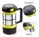 Фонарь лампа подвесной кемпинг Camping Lantern F-910-B аккумуляторный, Жёлтый
