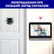 Відеодомофон Tuya Smart Video Doorbell ED-300PA / Дверний бездротовий дзвінок Wi-Fi з ІЧ-підсвічуванням та датчиком руху