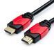 Кабель HDMI-HDMI Donli оплетка, фериты, усиленный 5 м (4866lmn/yop), Черный