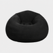Надувне крісло-пуф Inflatable Sofa / Надувне крісло-мішок 110&times;110&times;85 см Чорне