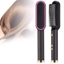 Электрическая расческа-выпрямитель Hair Straightener HQT-909 щетка для укладки волос