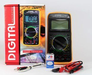 Цифровой тестер, мультиметр DT 9208A
