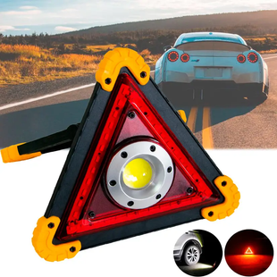 Аккумуляторный автомобильный аварийный знак LED 30W LL-303