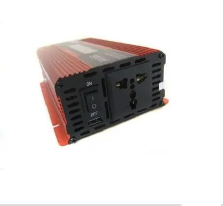 Преобразователь напряжения 12V-220V 500W с LCD дисплеем, инвертор