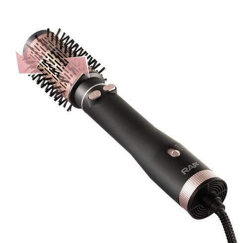 Фен-щітка RAF з іонізацією 1000 Вт / Браш з автоматичним обертанням R-421