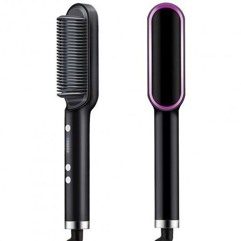 Электрическая расческа-выпрямитель Hair Straightener HQT-909 щетка для укладки волос