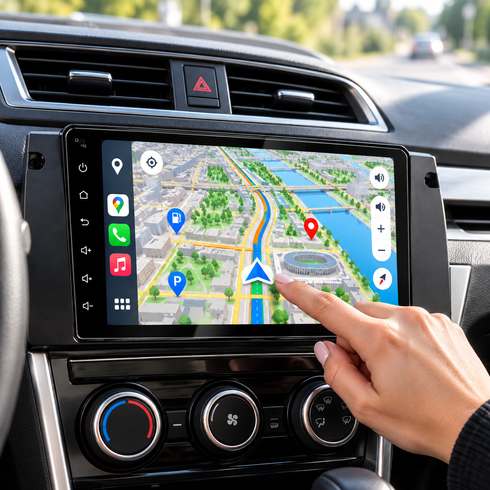 Автомагнитола PI-201 BMW 2DIN / Магнитола Android 10, 10,1&Prime; IPS / Мультимедийная система в авто