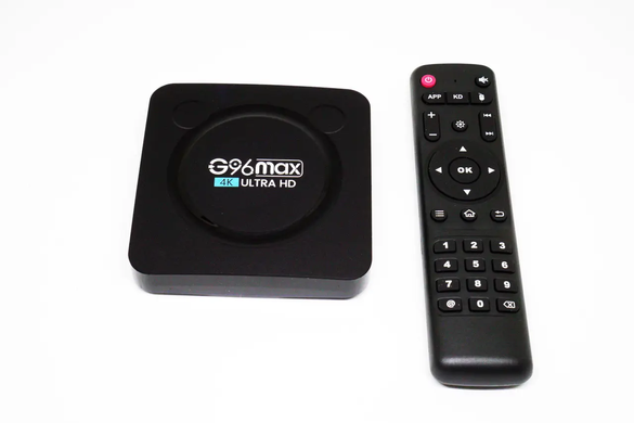Приставка V-BOX G96 Max W2 4K 4/64 UltraHD Android 11, Черный