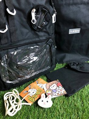 Школьный рюкзак 4 в1 для подростков/Портфель в школу для подростков Синий