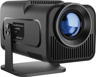 Проектор SmartTV домашний кинотеатр UltraHD HY320 4K Android 11 WI-FI6 Bluetooth HDMI 150" FullHD 300ANSI черный