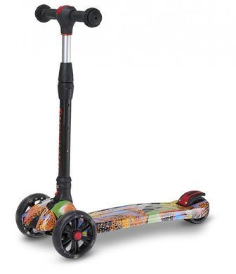 Самокат чёрный Maraton Smart B
