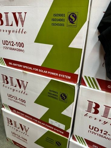 Гелевий тяговий акумулятор BLW 12V 100ah GEL