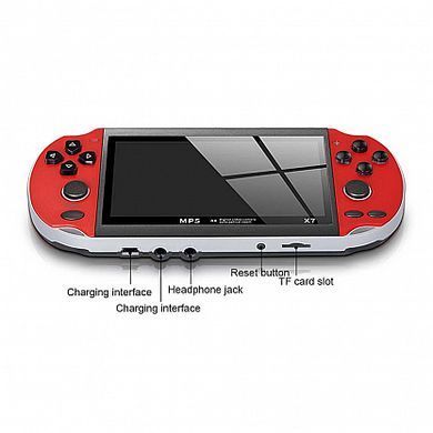 Приставка портативна ігрова консоль Puls PSP X-7-Camera 20000 ігор 8gb-5.1", Разноцветный