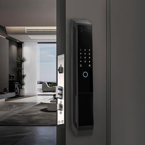 Дверной звонок с функцией распознавания лиц LD SMART, биометрический сканер отпечатков пальцев, глаз / умная камера / дверной замок