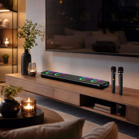 Саундбар G-68PRO / Акустична система-караоке / Саундбар для телевізора з Bluetooth