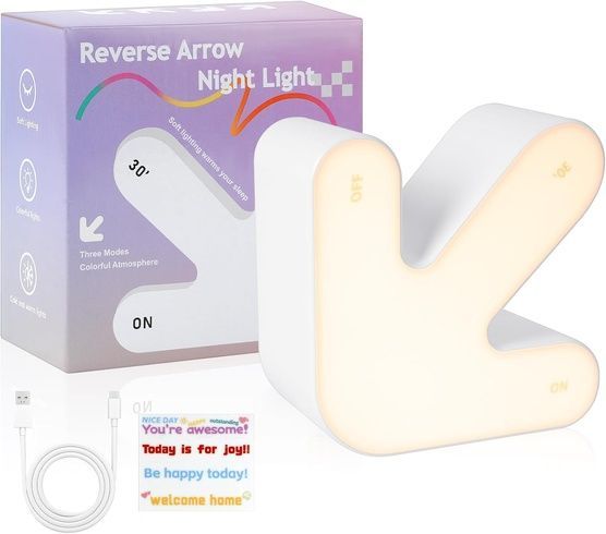 Нічник у вигляді стрілки / Світильник "Reverse Arrow" AND1491