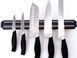 Магнитная рейка для ножей, инструментов 38 см, Черный