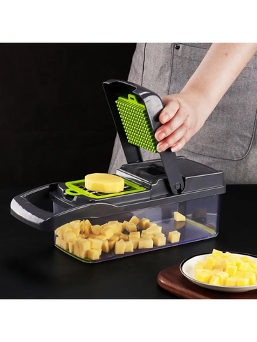 Многофункциональная овощерезка Safe slice mandoline 16 в 1