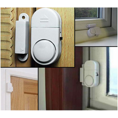 Дверна та віконна бездротова сигналізація з магнітним датчиком Door/Window Entry Alarm RL-9805