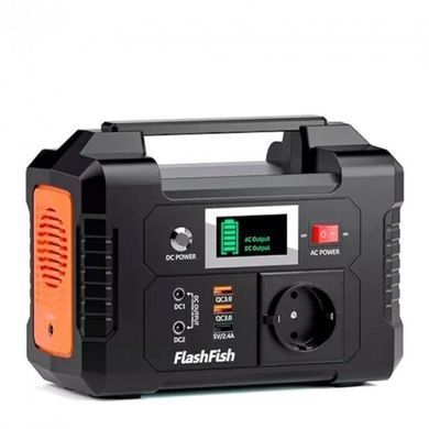 Зарядная электростанция аккумуляторная портативная Flashfish E200 200W 40800 mAh Portable Power Station(WX300), Черный