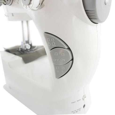 Мини швейная машинка 4 в 1 Mini Sewing Machine SM-201, Белый