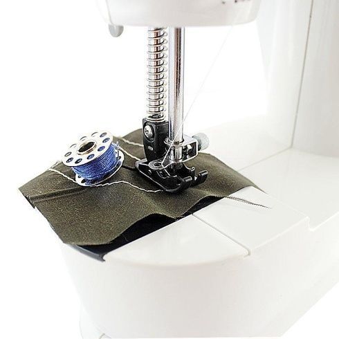 Мини швейная машинка 4 в 1 Mini Sewing Machine SM-201, Белый