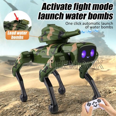 Интерактивный робот-пес, стреляющий шариками орбиз UFT Smart Dog MECH GUARDIAN