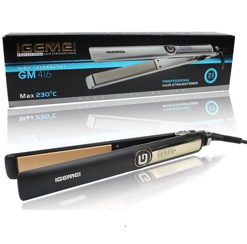 Щипцы утюжок для волос GEMEI GM-416 Черный