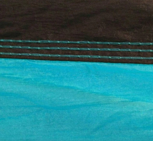 Гамак Travel hammock туристический серо-голубой Гамак-качели подвесной нейлоновый