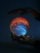 Нічний лампа сенсорний 3D космос Moon-light, Разноцветный