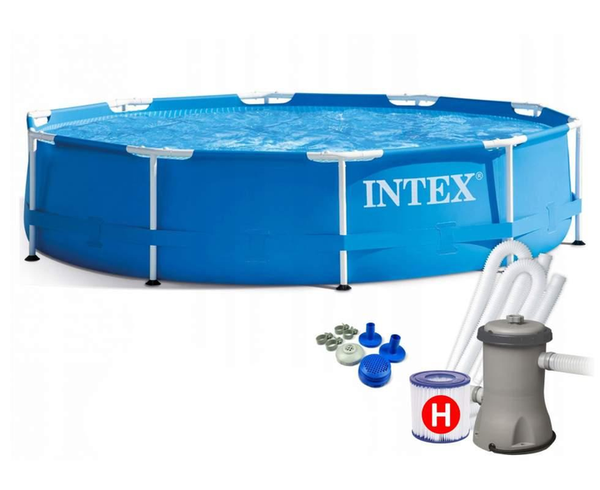 Бассейн каркасный Intex 28202 305х76 см + фильтр-насос