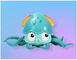 Детская развивающая игрушка Move Sprayed Octopus Милая занимательная интерактивная игрушка каталка Осьминожка, Разноцветный